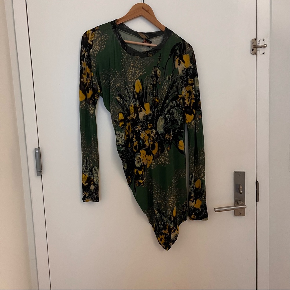 Jean Paul Gaultier Soleil Floral Blouse - Picture 2 of 3